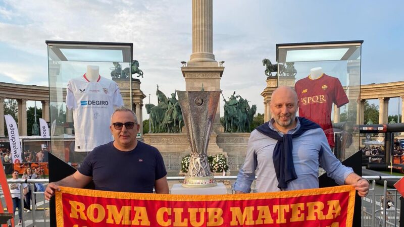 Tifosi del Roma Club Matera in trasferta al seguito dell'AS Roma