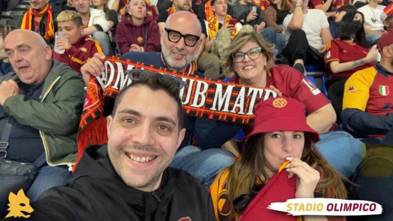 Tifosi del Roma Club Matera in trasferta al seguito dell'AS Roma