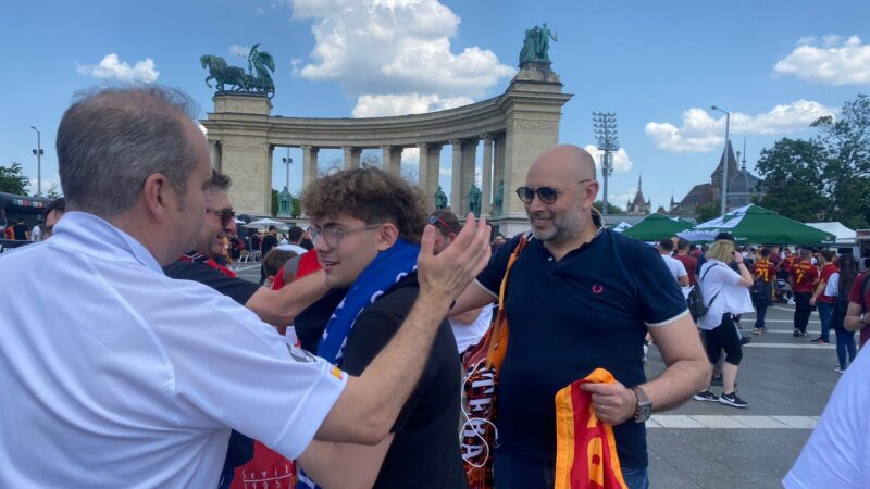 Tifosi del Roma Club Matera in trasferta al seguito dell'AS Roma
