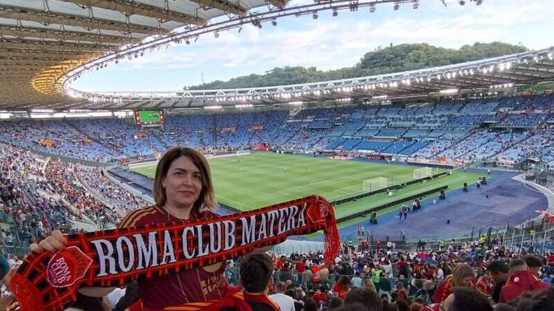 Tifosi del Roma Club Matera in trasferta al seguito dell'AS Roma