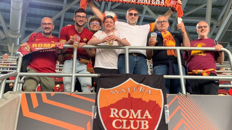 Roma-Inter: trasferta all’Olimpico con il Roma Club Matera