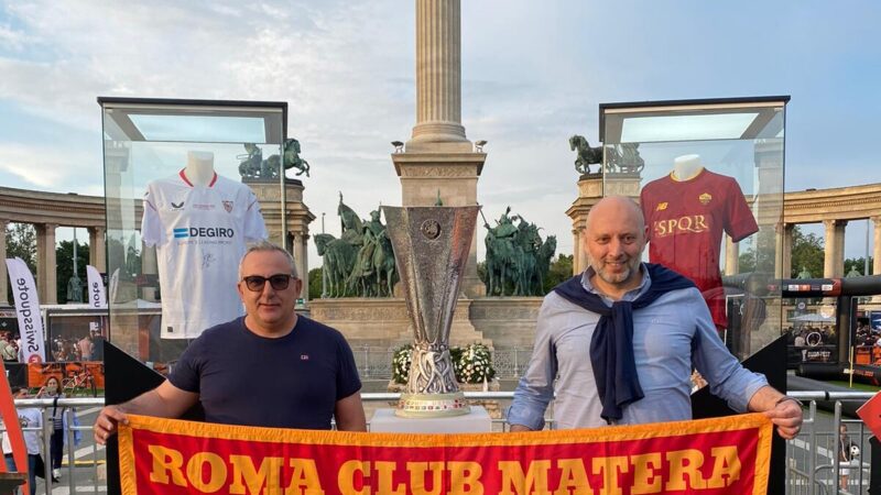 Tifosi del Roma Club Matera in trasferta al seguito dell'AS Roma