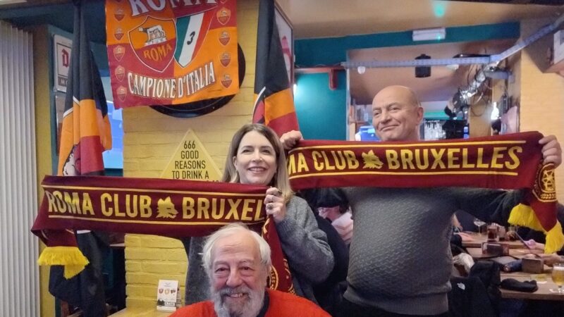 Tifosi del Roma Club Matera in trasferta al seguito dell'AS Roma