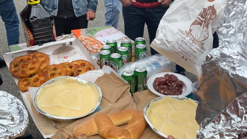 Tifosi del Roma Club Matera in trasferta al seguito dell'AS Roma