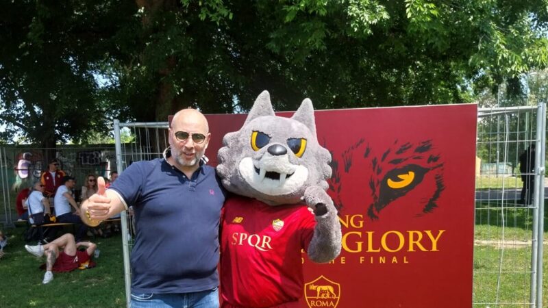 Tifosi del Roma Club Matera in trasferta al seguito dell'AS Roma