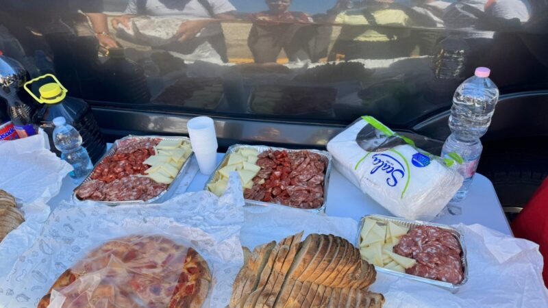 Tifosi del Roma Club Matera in trasferta al seguito dell'AS Roma