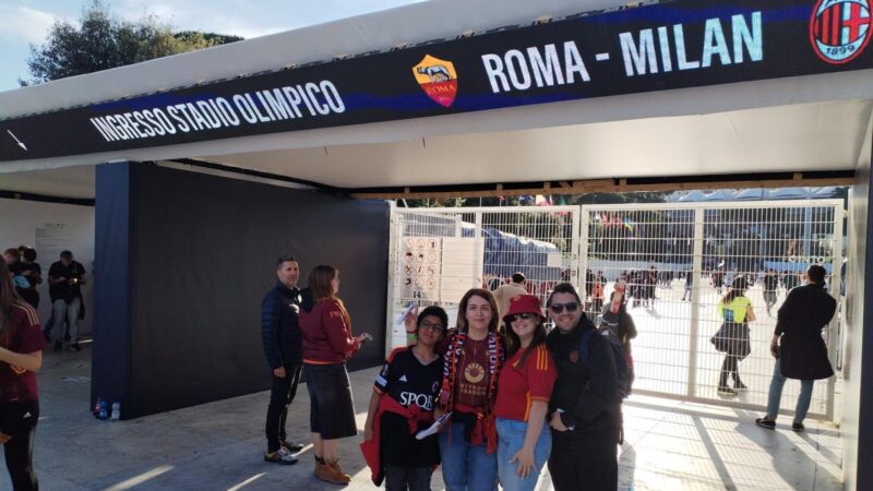 Tifosi del Roma Club Matera in trasferta al seguito dell'AS Roma