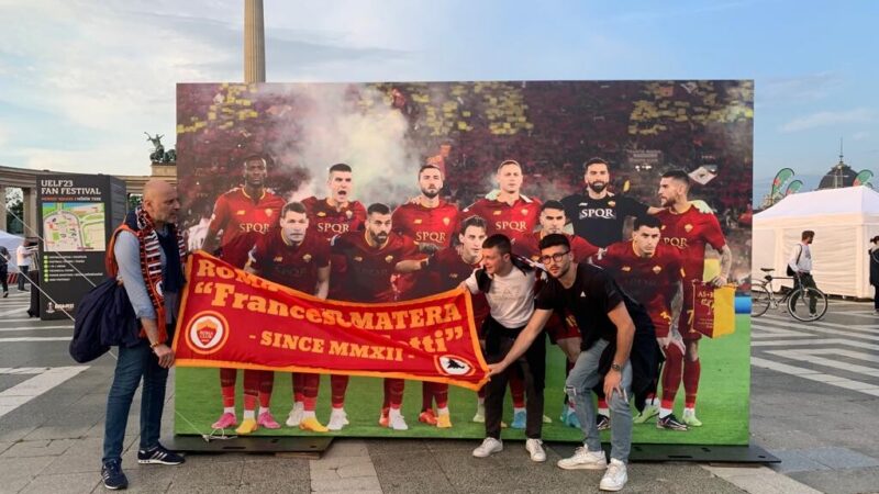 Tifosi del Roma Club Matera in trasferta al seguito dell'AS Roma