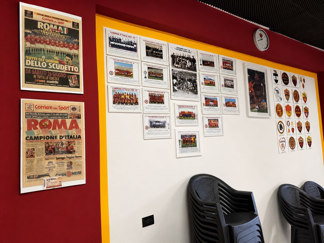 Prime pagine dei giornali dedicate agli scudetti della Roma